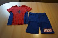 kurzer Schlafanzug Shorty Spiderman Gr. 134 von H+M - sehr gut Hessen - Nidda Vorschau