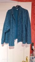 Lagenlookjacke petrol mit Mohair Schleswig-Holstein - Looft Vorschau