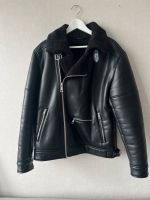 Zara Lederjacke Herren schwarz Nordrhein-Westfalen - Krefeld Vorschau