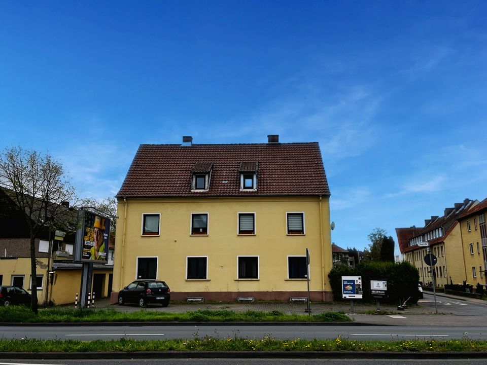 attraktives & zentrales Mehrfamilienhaus mit 10 Garagen in Minden