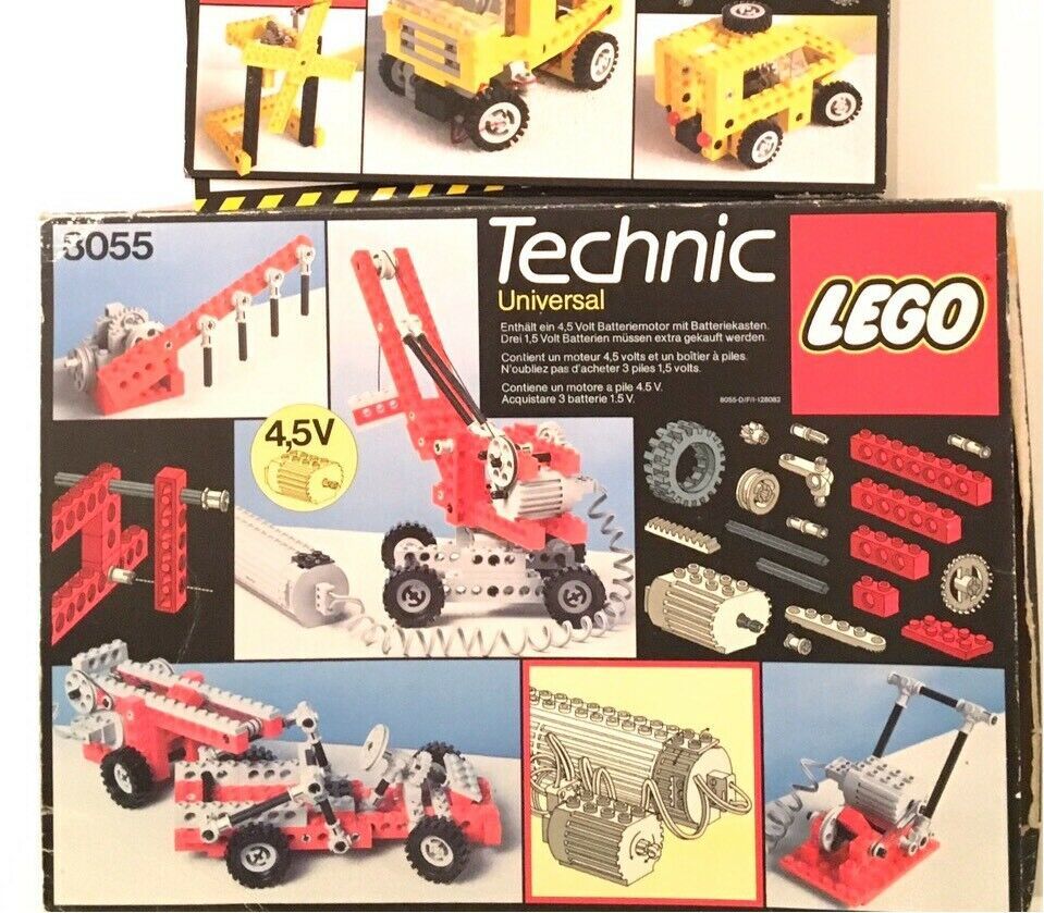 Lego technic, 8055, 8020, 8832 mit Motor und Bedienung in Warendorf