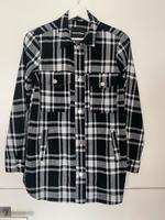 Hemd Bluse schwarz weiß kariert Größe XS von Tally Weijl Bayern - Erding Vorschau