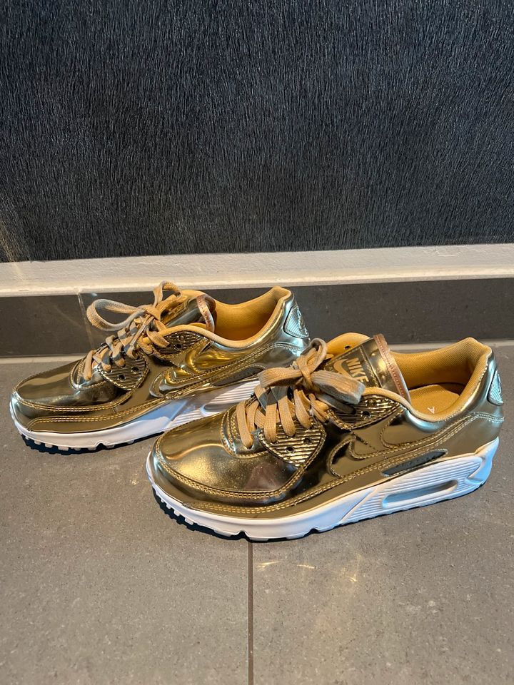 Nike Airmax 90 Air Max Gold Gr 39 1x getragen RAR in Duisburg