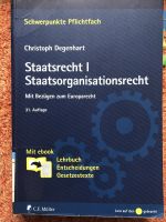 Degenhart Staatsorganisationsrecht / Staatsorga 31. Auflage Baden-Württemberg - Leimen Vorschau