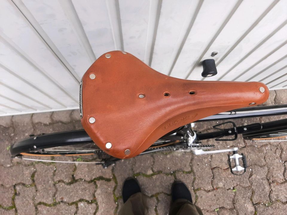 Rennrad Stahlrenner Mannesmann Rahmen ca 58 cm in Grömitz