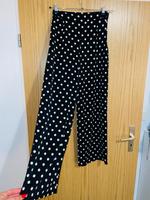 Vila Wide leg Hose Größe S 36 Schwarz Weiß Neu mit Etikett Niedersachsen - Wilhelmshaven Vorschau