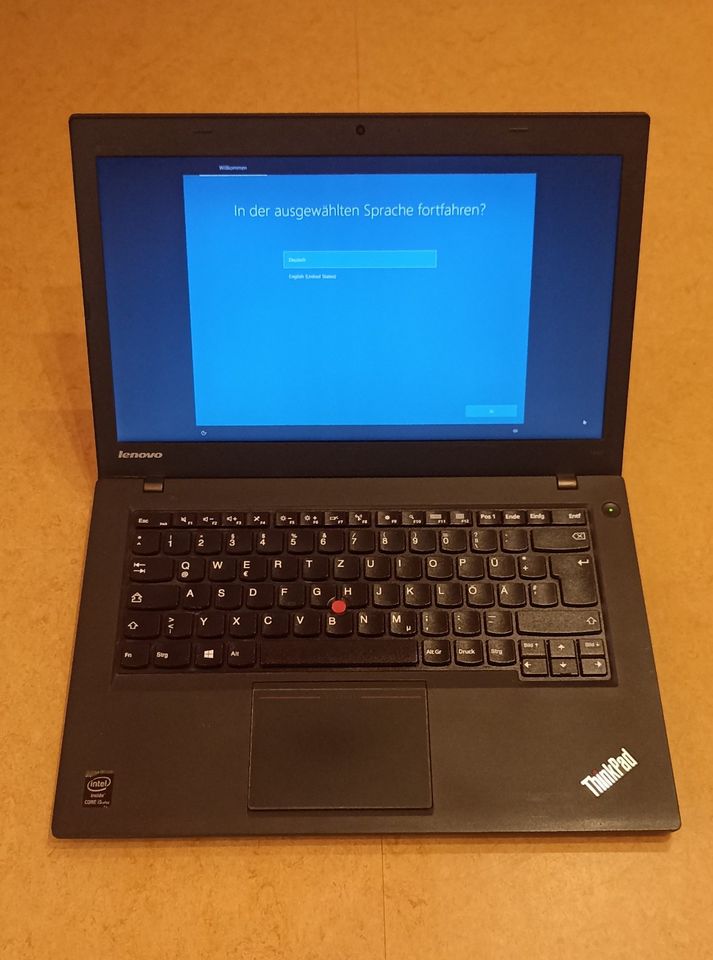 Lenovo Laptop ThinkPad T440 Intel i5 4300 CPU, 8GB RAM, 240GB SSD in Essenbach