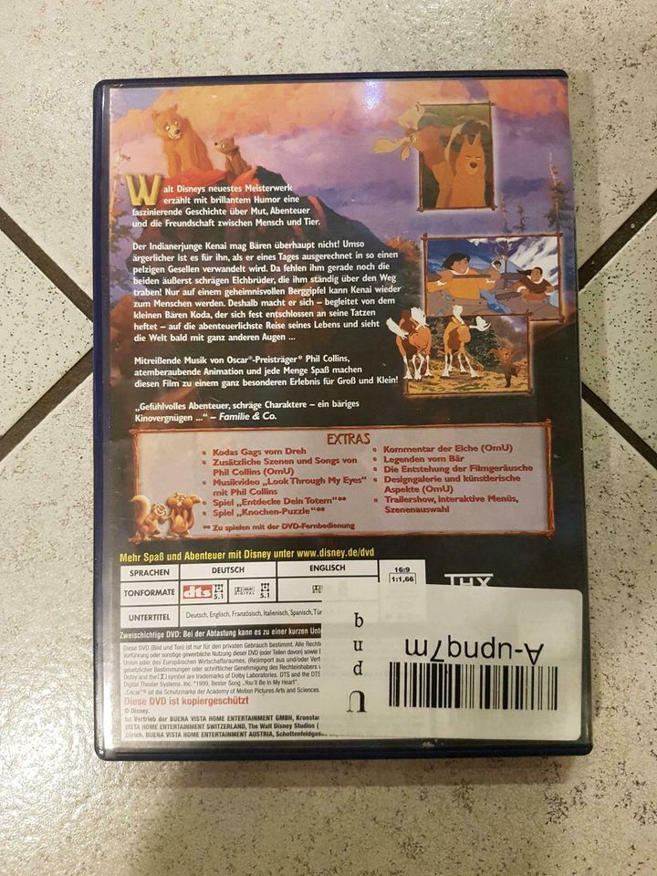 DISNEY DVDs• Eiskönigin•Bärenbrüder•Tierisch wild•Himmel und Huhn in Bad Bodenteich