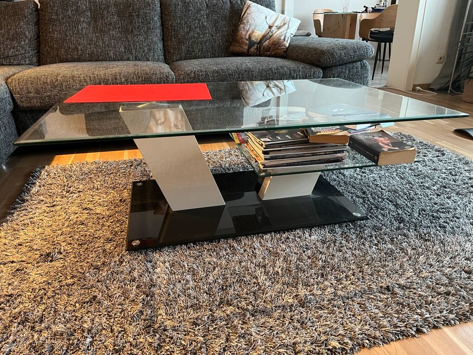 Moderner Couch Tisch Glas in Mainz