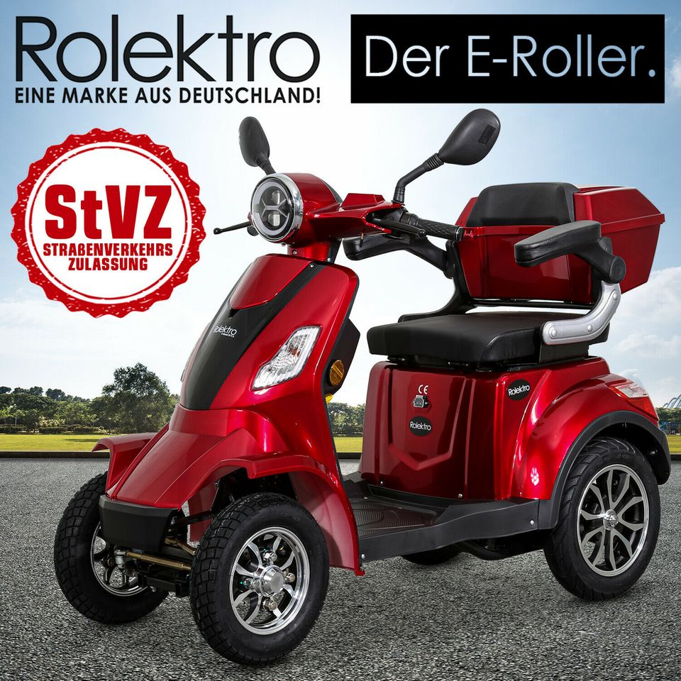 Elektromobil E-Quad ROLEKTRO 25km/h -Verleih -Probefahrt -Verkauf in Ganderkesee