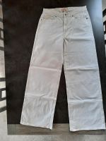 ONLY HW WIDE COL LONG - Stoffhose - white Lx32 nur 5 x getragen Sachsen - Lößnitz Vorschau