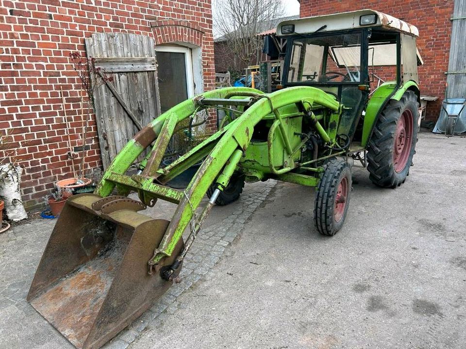 Deutz D40 Trecker Traktor Frontlader in Loxstedt