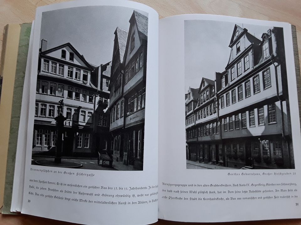 Historisches  Buch von 1941 über Frankfurt am Main in Karben