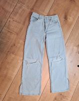 Jeanshose wide leg used Gr. 134 H&M hellblau Nürnberg (Mittelfr) - Aussenstadt-Sued Vorschau