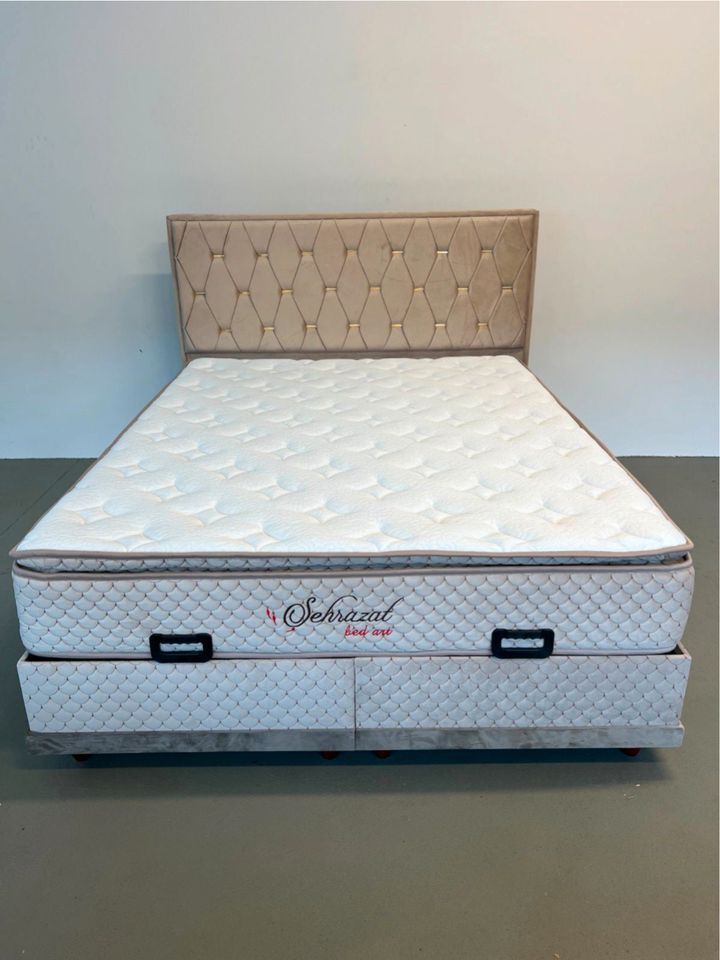 Sofort verfügbar/Samt/Neu/Boxspringbett/Doppelbett/Bett/Royal in Berlin