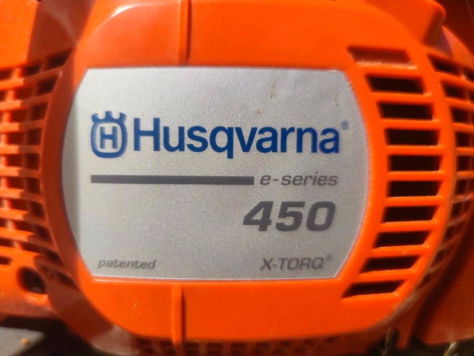 Husqvarna Allround Benzin Kettensäge, Motorsäge, e-series 450 in Chemnitz