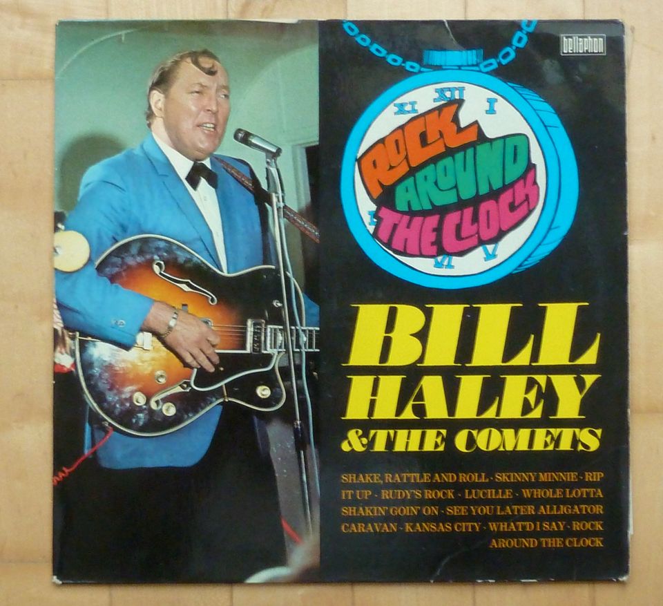 1.Bill Haley/Comets 2. Neil Diamond, beides Vinyl-Lps in Cuxhaven