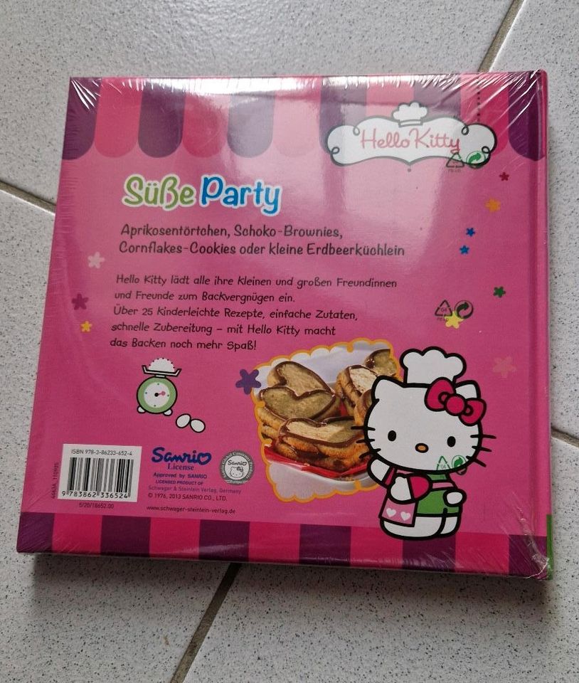 Hello Kitty Süsse Party Kochbuch Backbuch Kind neu ovp in Bellheim