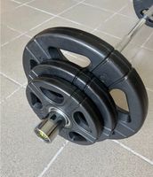 45 kg Olympia Hantelscheiben-Set Guss Gummi Studio Qualität 120cm Brandenburg - Panketal Vorschau