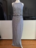 Hailey Logan Abendkleid Größe 34 grau mit silbernen Pailetten Kreis Pinneberg - Halstenbek Vorschau