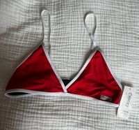 Chooks LA Bikini Top Oberteil Rot Weiß Gr. L Hessen - Homberg (Efze) Vorschau