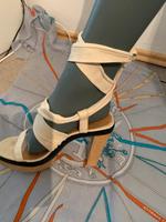 Original Hermes Vintage Plateau High Heels Gr.40 Frankfurt am Main - Bergen-Enkheim Vorschau