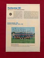 Karlsruher SC Saison 76/77; Sammelbilder mit Autogrammen Baden-Württemberg - Mengen Vorschau