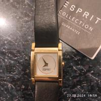ORIGINAL ESPRIT Damenuhr, Echtleder Armand schwarz-gold NEUWERTIG Niedersachsen - Hessisch Oldendorf Vorschau