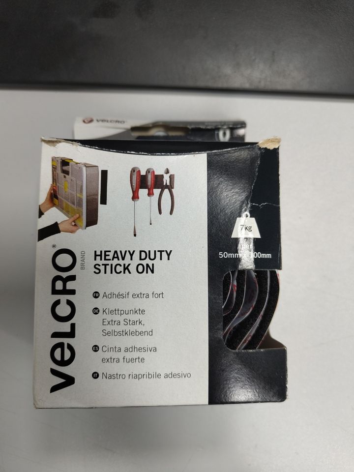 VELCRO Brand - Klettband - Extrastark - 50 mm x 1 m - Rolle - Sch in Körle