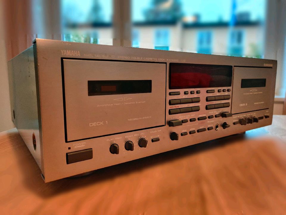 Yamaha KX-W 952 High End Doppel Kassetten Recorder Deck Cassette in Hamburg