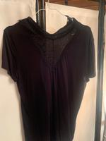 Pieces L schwarz edles Spitzen Shirt - Bayern - Seehausen a. Staffelsee Vorschau