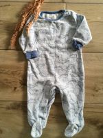 Baby Schlafanzug mit Fuß Pocopiano blau Wal Motiv 62 Niedersachsen - Uelzen Vorschau
