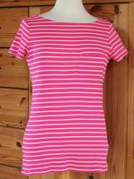 ESPRIT KURZARM SHIRT ROSA PINK WEISS GESTREIFT XS 34/36 WIE NEU!! Hessen - Felsberg Vorschau
