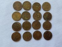16 alte deutsche 10-Pfennig Münzen Niedersachsen - Osnabrück Vorschau