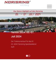 2 x DTM Tickets Norisring 5-7 juli Nürnberg (Mittelfr) - Südstadt Vorschau