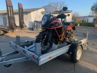 PKW MOTORRAD oder BAUMASCHINEN TRANSPORT? Anhänger bei NVB mieten Sachsen-Anhalt - Petersberg (Saalekreis) Vorschau