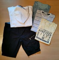 5 tlg. Set mit Hoodie Kapuzenpullover Shorts T-Shirt Gr.  M L XL Mecklenburg-Vorpommern - Katzow Vorschau