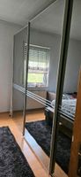 Schwebetürenschrank Kleiderschrank Spiegeloptik grau Hessen - Biebesheim Vorschau