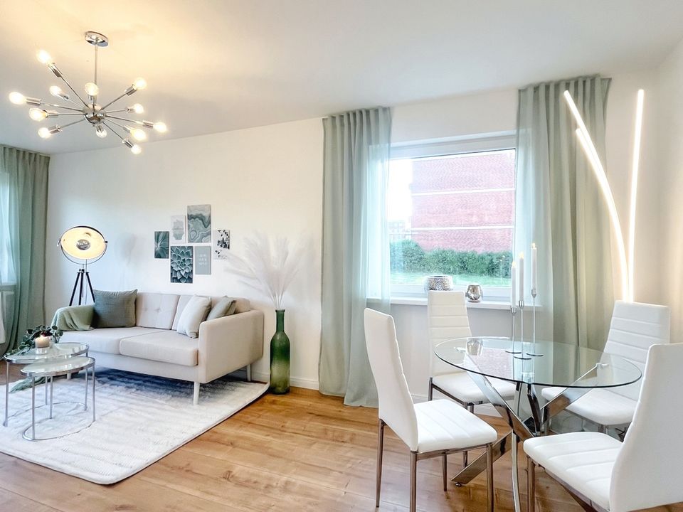Stilvoll saniertes Juwel: Privatverkauf einer modernen Zwei-Zimmer-Wohnung in Lüneburg in Lüneburg