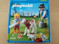 Playmobil 4968 Kälbchenfütterung und Kätzchen Bauernhof Bayern - Sünching Vorschau