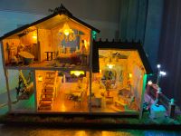 Lavendel  Miniatur Miniaturhaus Deko LED-Haus mit Sound Hessen - Limburg Vorschau