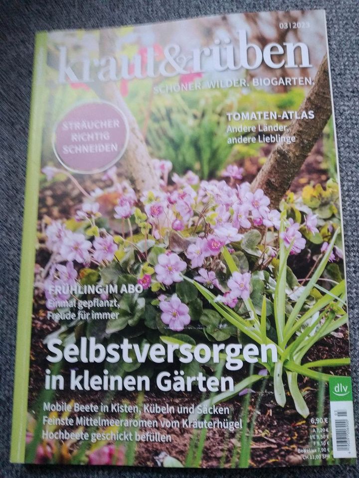 9 Gartenzeitschriften "Kraut & Rüben" Gartenzeitung Gartenzeitsch in Twist