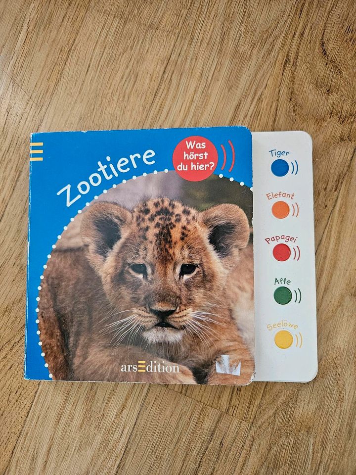Zootiere soundbuch  ars edition in Leipzig