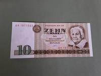 Alter Geldschein  DDR  10 Mark 1971     AH Sachsen - Schneeberg Vorschau