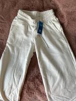 Adidas Jogginghose mit Schlitz unten weiß Berlin - Tempelhof Vorschau
