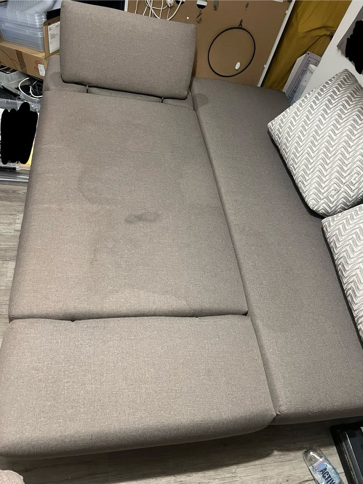 Sofa | Schlafsofa | Couch | Schlafcouch mit Bettkasten in Borken