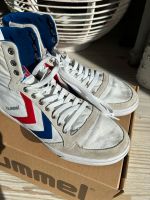 Hummel Sneaker Slimmer Stadil High White Blue red Größe 40 Wandsbek - Hamburg Marienthal Vorschau