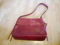 Leder Handtasche rot 34 x 25 x 8 cm sehr guter Zustand Baden-Württemberg - Lichtenwald Vorschau