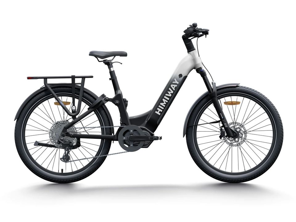 Himiway A7 Pro | Vollgefedertes Elektrofahrrad | SUV E-Bike | Tiefeinsteiger | 27,5 Zoll Trekkingbike | Damenrad | Elektrofahrrad | Cityrad | E-Trekkingbike in Wustrau
