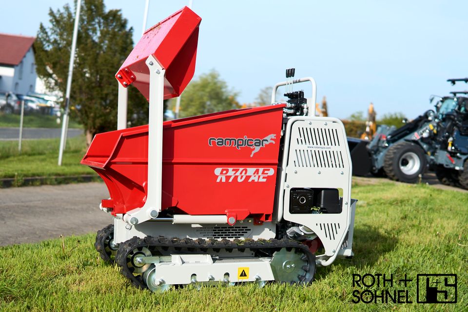 Minidumper Kettendumper Rotair R70 in Buseck